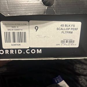 Torrid Black Scallop Sandals